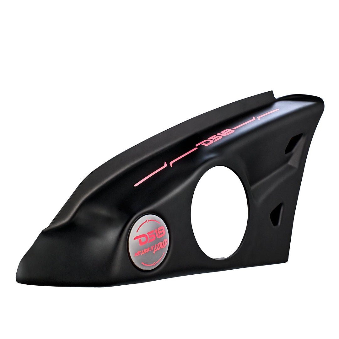 DS18 SLG-AR6V2 Polaris Slingshot 2015+ Armrest Speaker Pods - Empty, Fits 2 x 6.5", Digital LED DS18