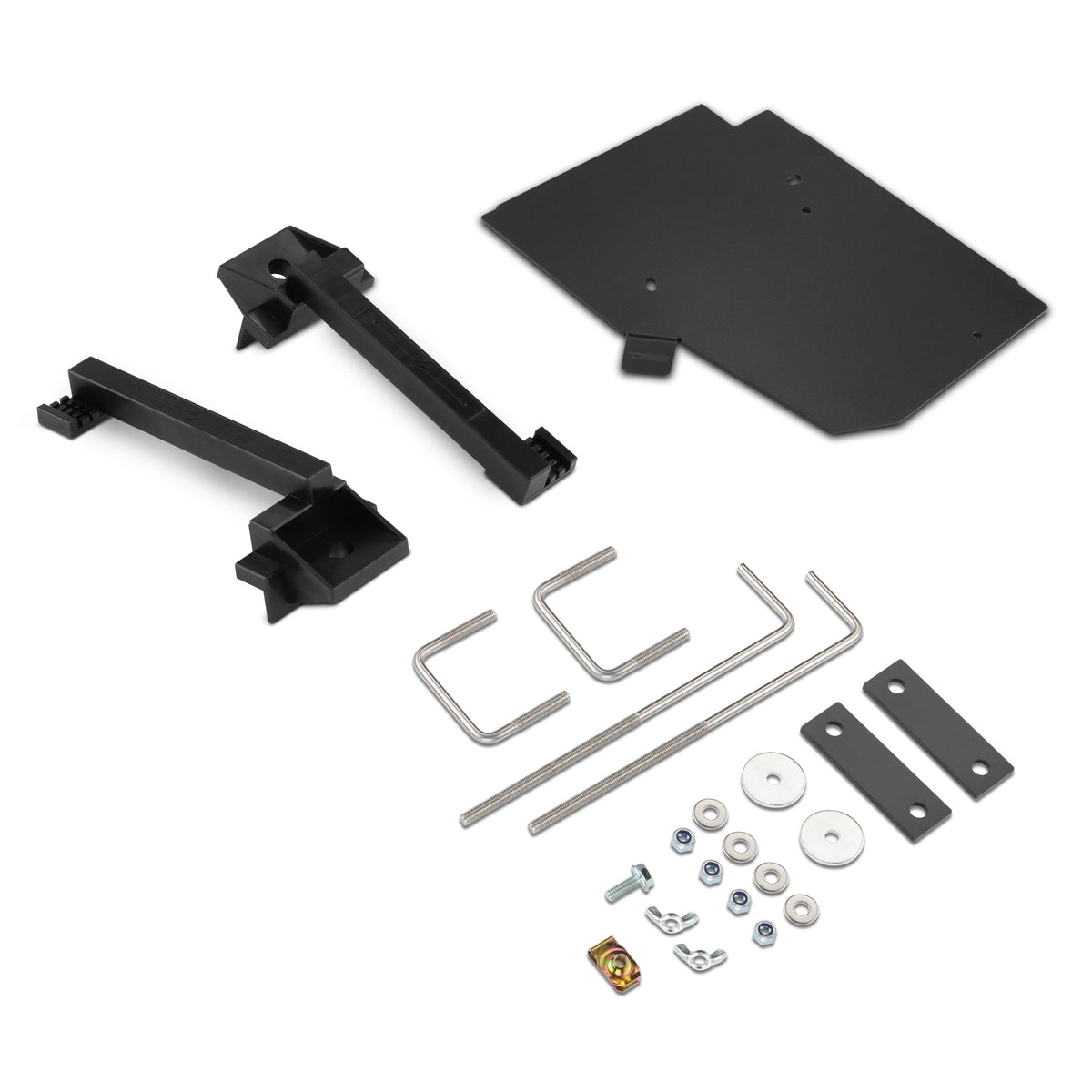 DS18 SLG-DBATT-20UP Polaris Slingshot 2020+ Second Battery Mount Kit - Powder-Coated Battery Tray DS18