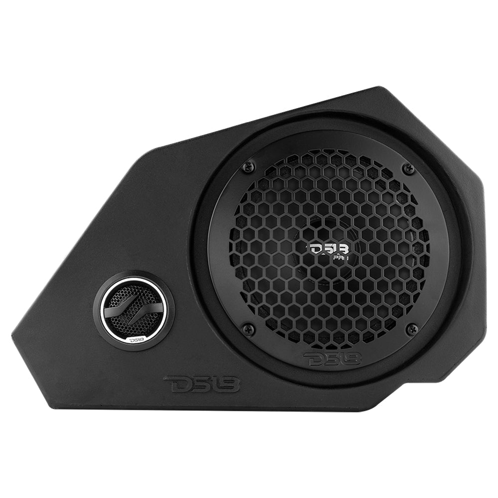 DS18 SLG-SP6LD Polaris Slingshot Side Panel Speaker Enclosure Loaded with 2 x PRO-SM6, 2 x ZXI-T1 & 2 x PRO-GRILL6-MS/BK | 2015–2019