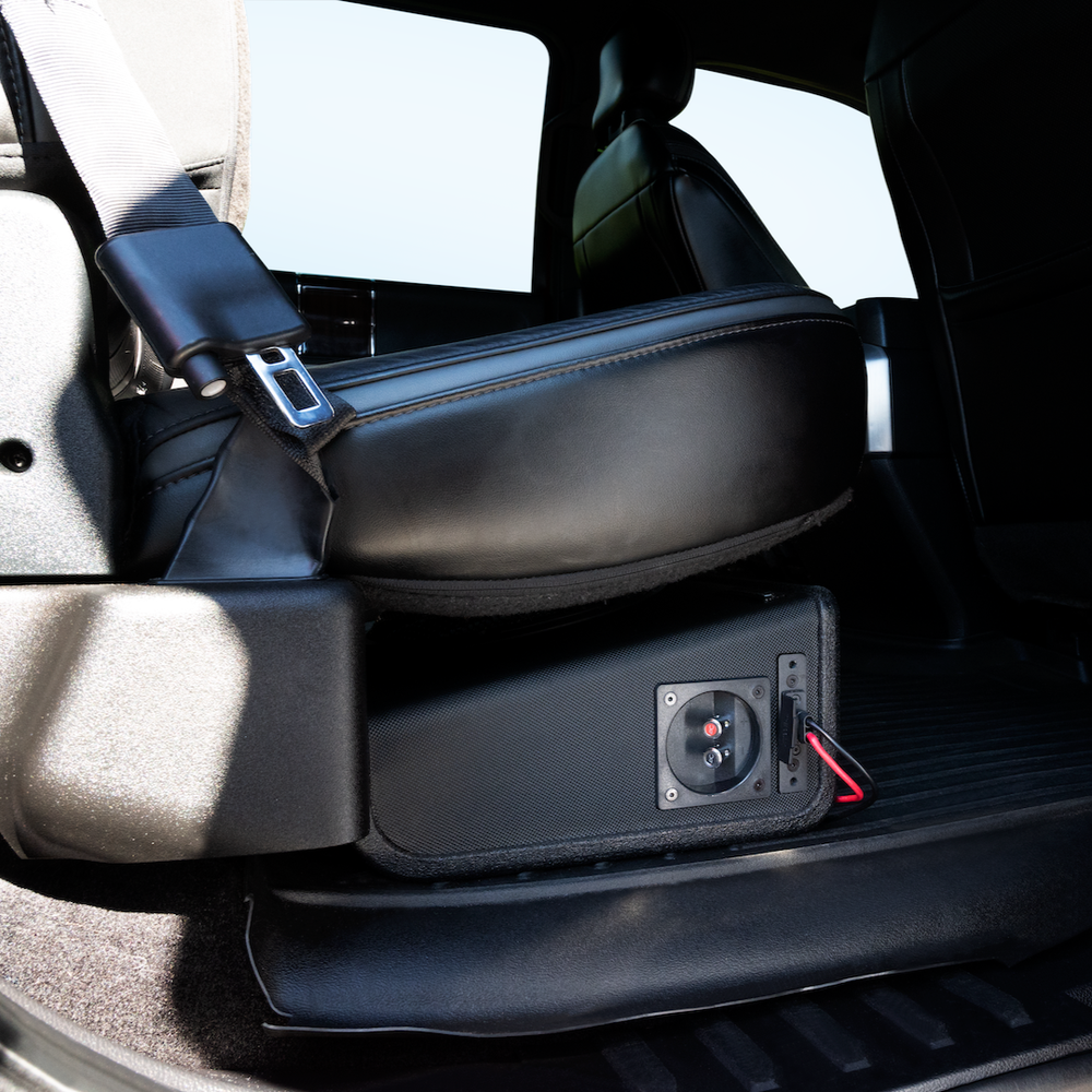 Audio Control SPC-W12 400 Watt (RMS) Space Series Sealed Wedge Subwoofer Enclosure (400 Watt RMS/600 Watt Max) | 12"