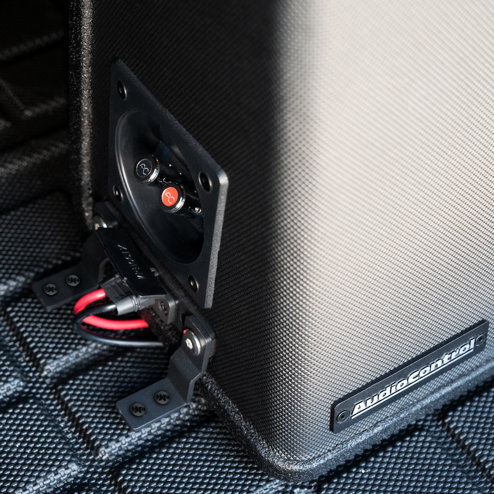 Audio Control SPC-W12 400 Watt (RMS) Space Series Sealed Wedge Subwoofer Enclosure (400 Watt RMS/600 Watt Max) | 12"