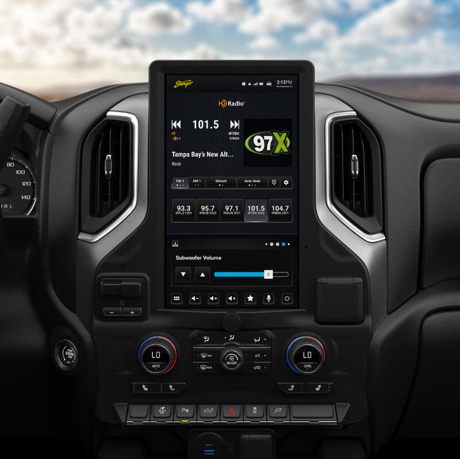 Stinger SRX-GM19128 HORIZON12 Chevy Silverado/ GMC Sierra (2019-2023) 12.8" Full Integration Kit