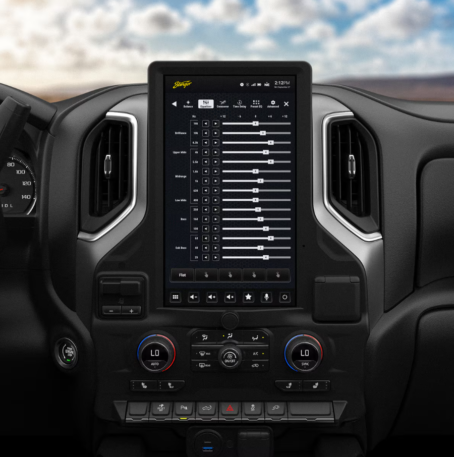 Stinger SRX-GM19128 HORIZON12 Chevy Silverado/ GMC Sierra (2019-2023) 12.8" Full Integration Kit