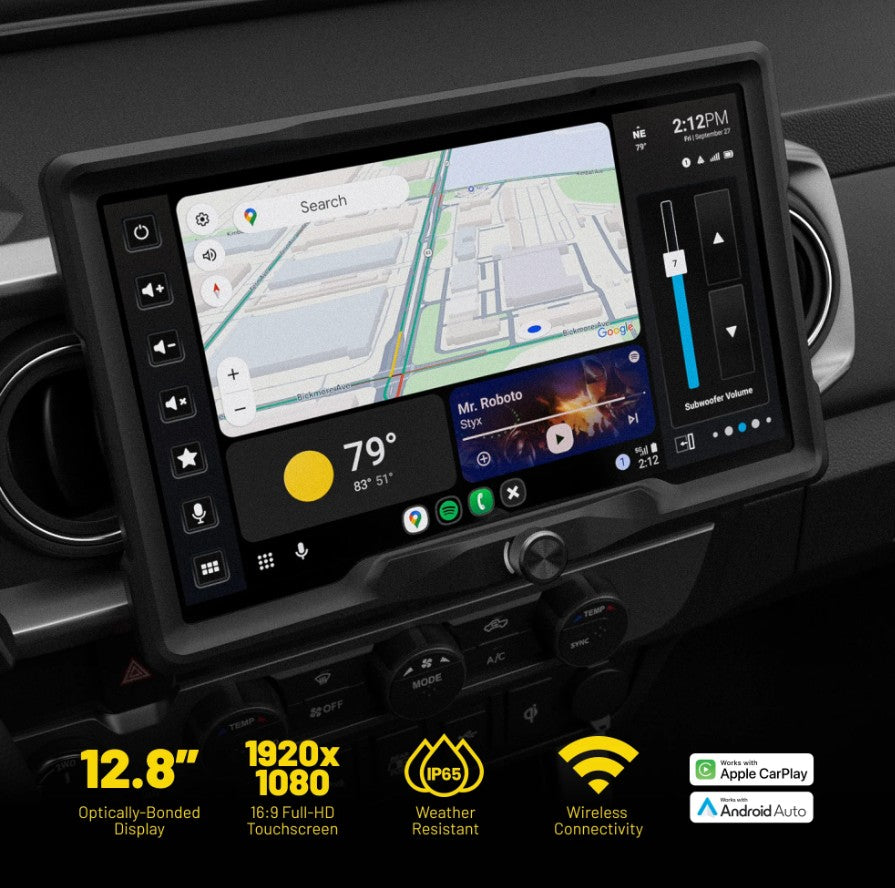 Stinger SRX-TAC16128 HORIZON12 Toyota Tacoma (2016-2023) 12.8" Radio Plug-&-Play Kit