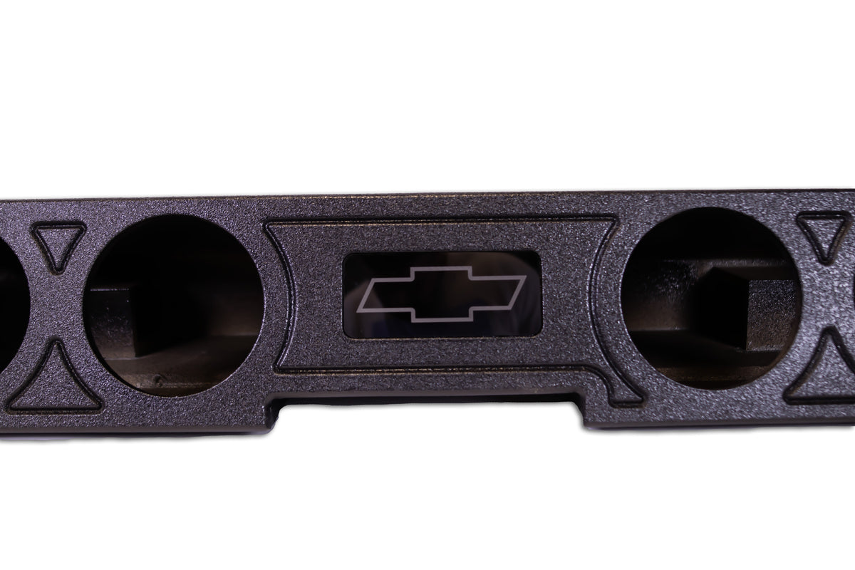 Elite Audio SS-SSCH-07CC-4X8 4 HOLE 8" PORTED EMPTY WOOFER ENCLOSURE BOX FOR GMC CHEVY 2007 - 2013