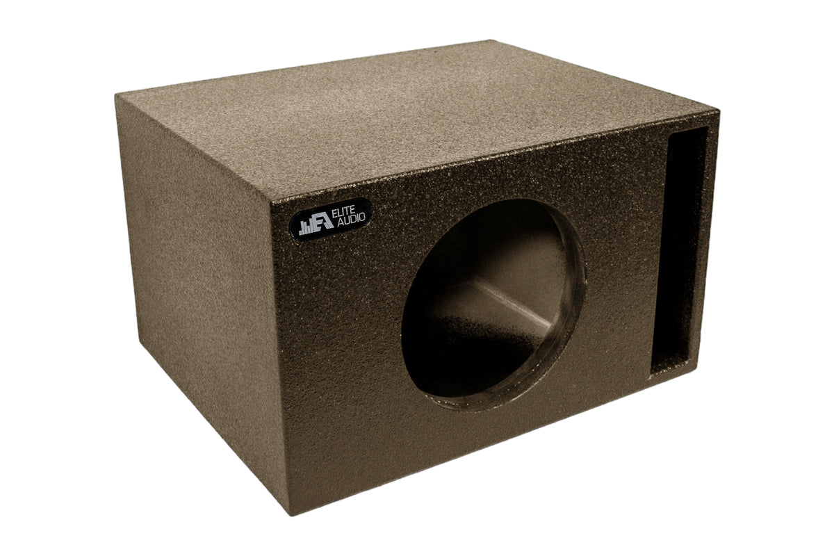 Elite Audio Single 10" Ported XL SPL Universal Subwoofer Box