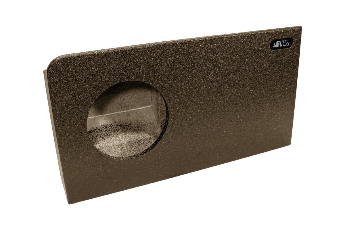Elite Audio Single 12" Sealed Subwoofer Box, Toyota Tundra CrewMax 2022+