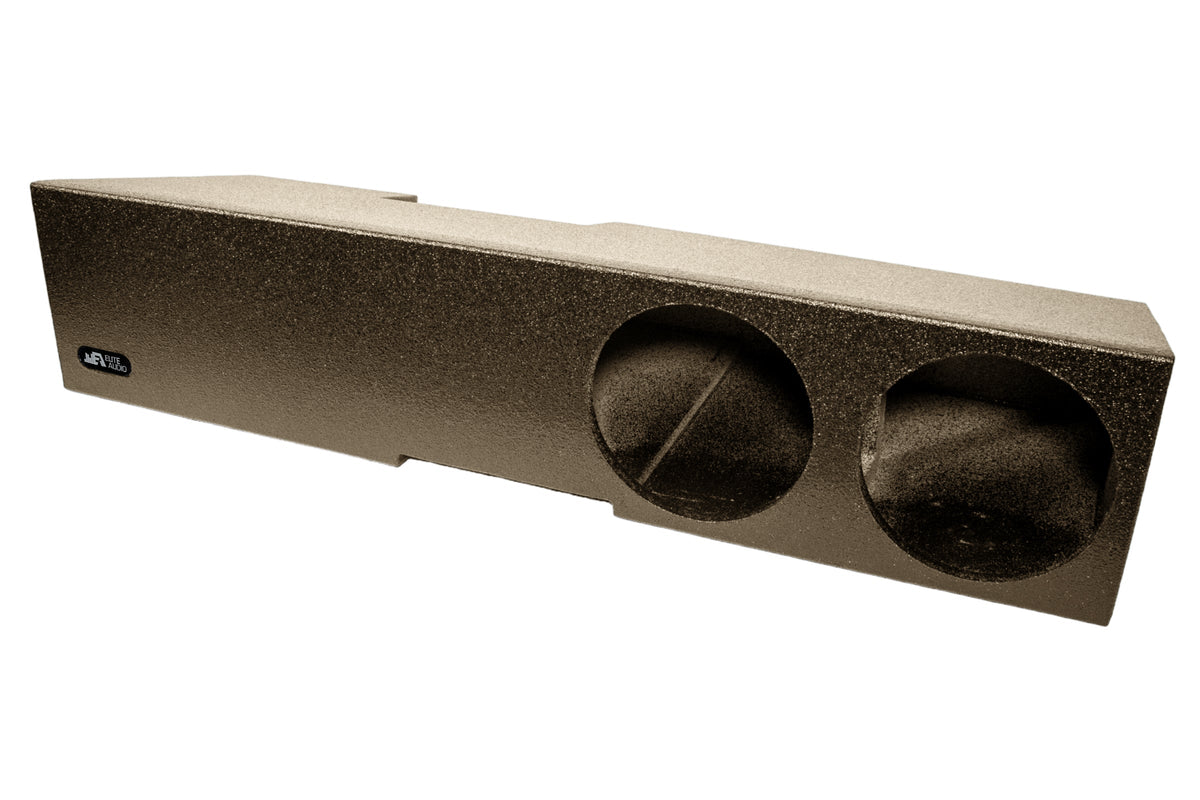 Elite Audio Dual 10" Ported Sub Box Silverado Crew Cab 19+