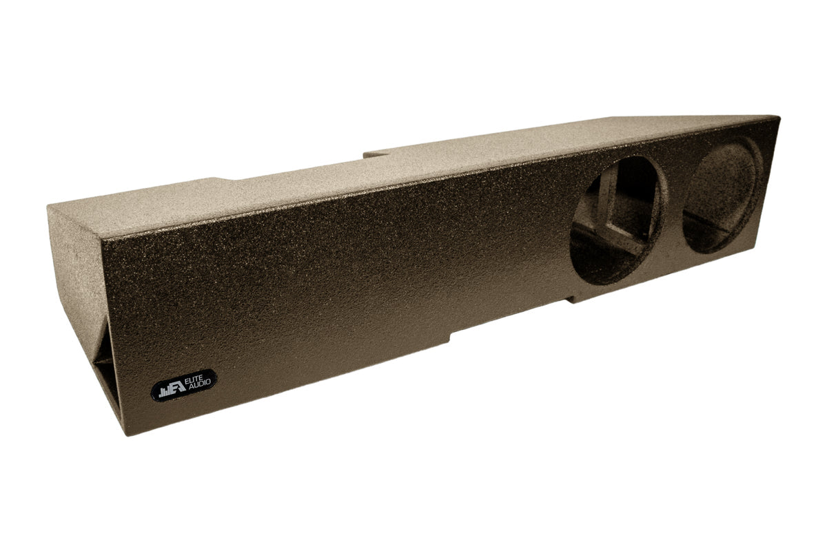 Elite Audio Dual 8" Ported Subwoofer Box, Silverado/Sierra Crew Cab 2019+