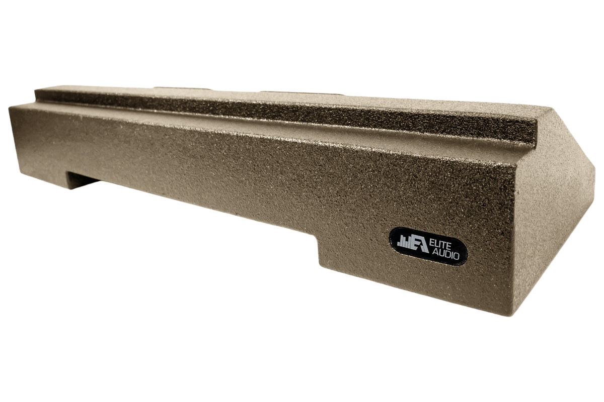 Elite Audio Dual 10" Sealed Subwoofer Box, GMC Canyon Crew Cab 2015+