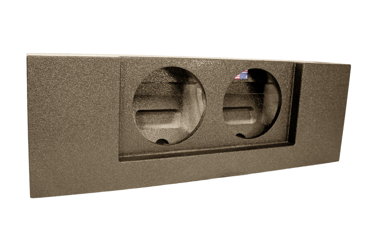 Elite Audio Dual 10" Sealed Subwoofer Box, Chevy Colorado Crew Cab 2015+