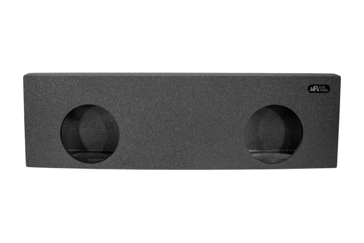 EAG Dual 10" Sealed Sub Box, Silverado Crew Cab 1999-2006, No T-Shape