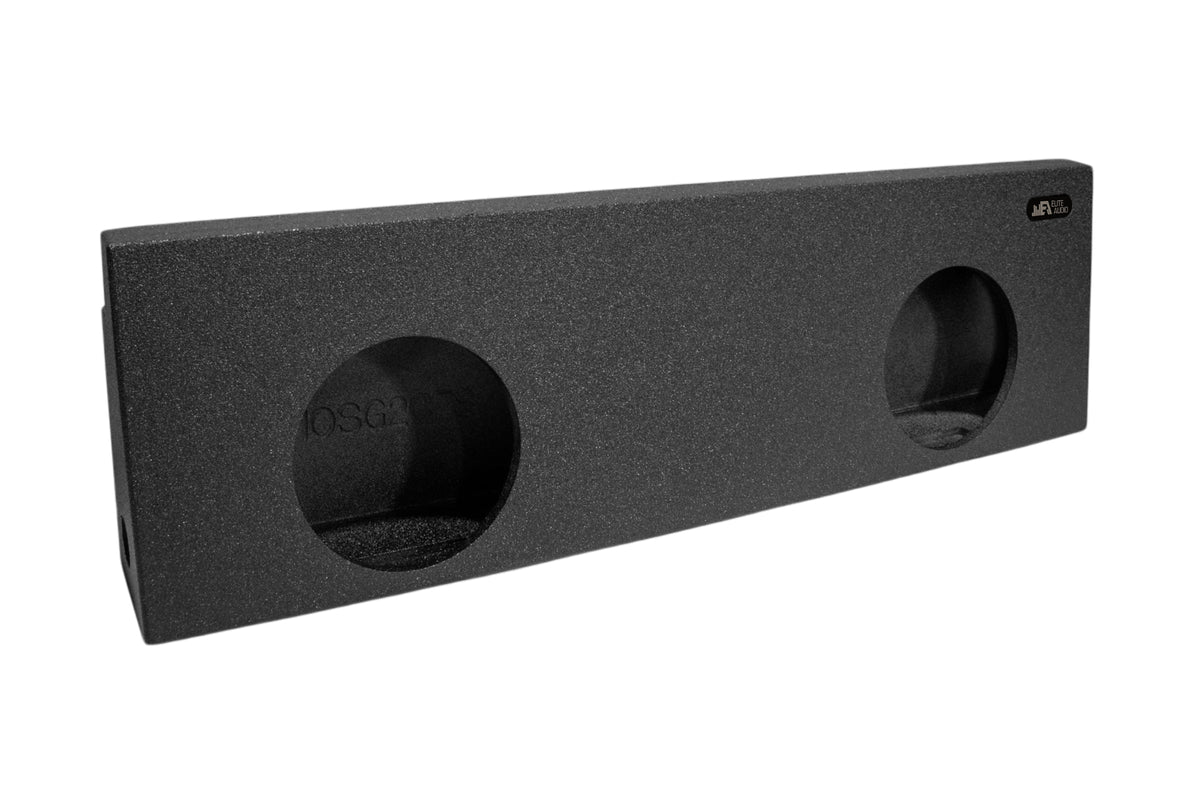 EAG Dual 10" Sealed Sub Box, Silverado Crew Cab 1999-2006, No T-Shape