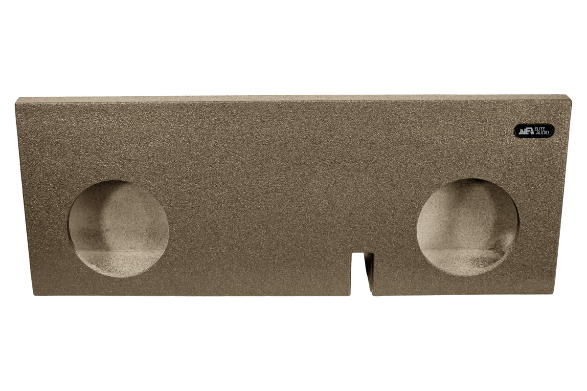 Elite Audio Dual 10" Sealed Subwoofer Box, Toyota Tacoma Double Cab 2005-2023