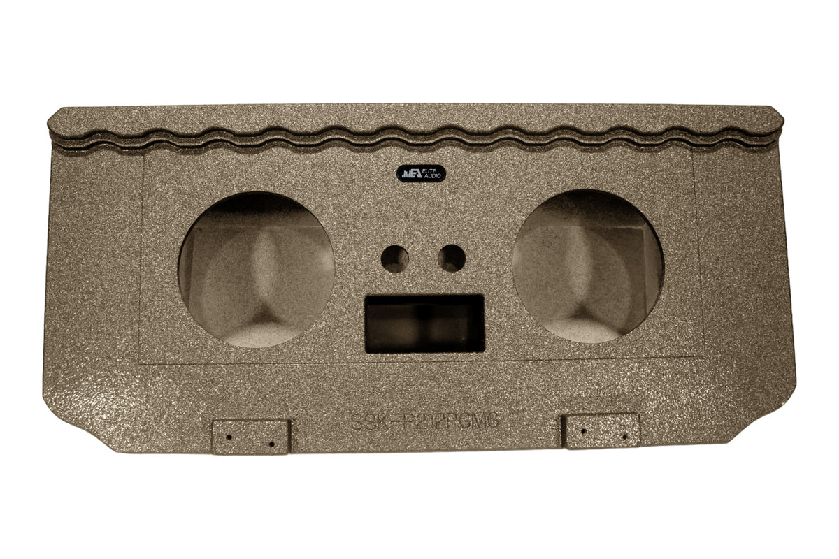 Elite Audio Dual 12" Ported Subwoofer Box, Chevy Avalanche 2002-2013