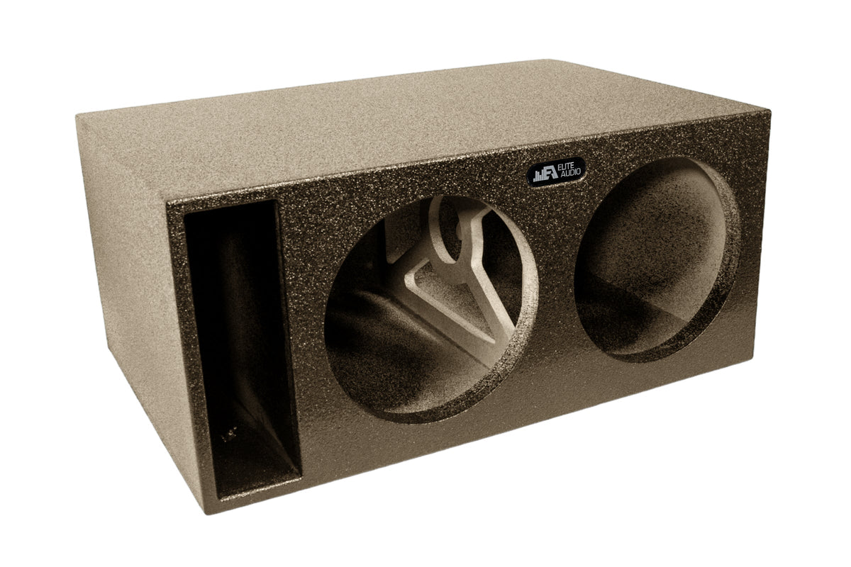Elite Audio Dual 15" Ported Front Fire XL SPL Universal Subwoofer Box