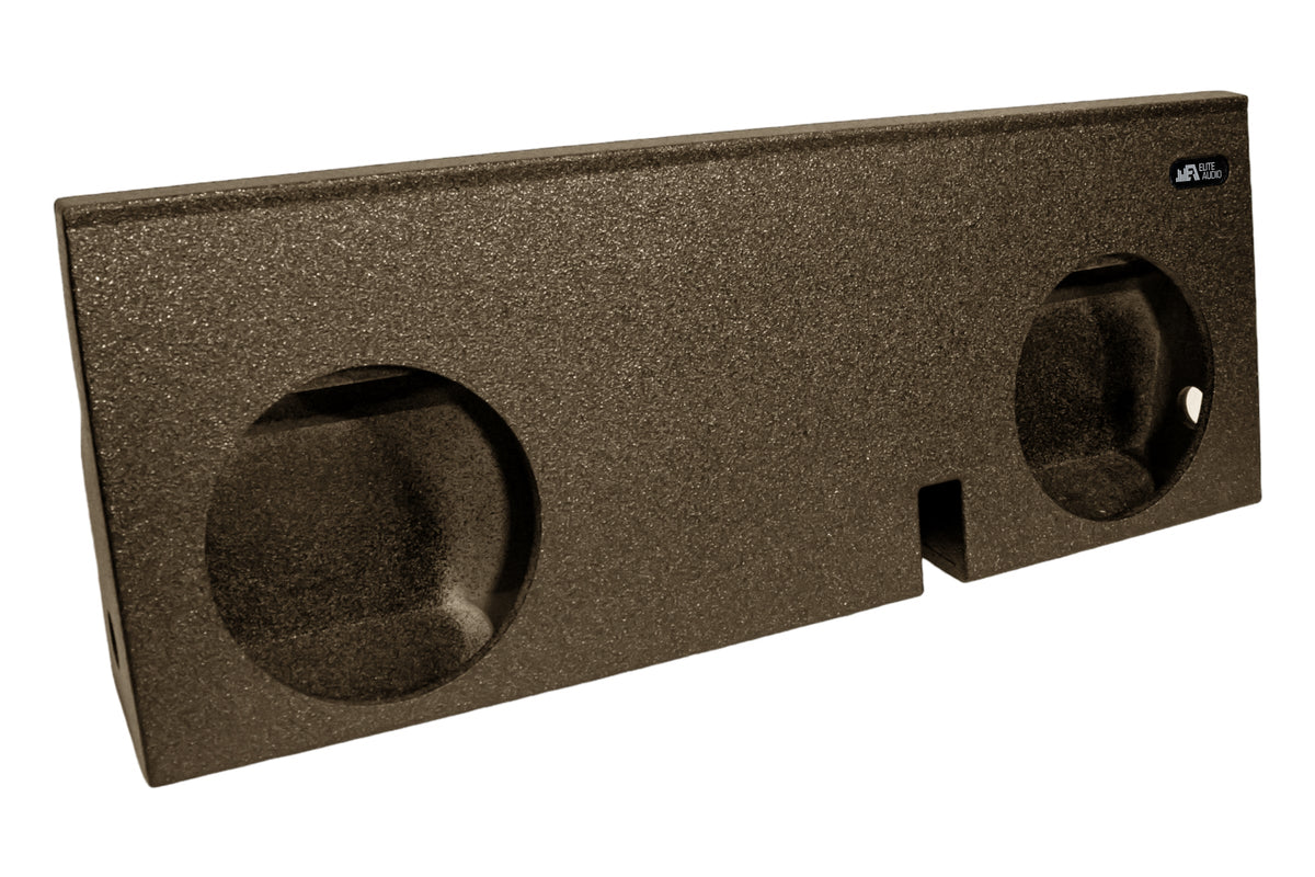 Elite Audio Dual 12" Sealed Subwoofer Box, Toyota Tacoma Double Cab 2005-2023