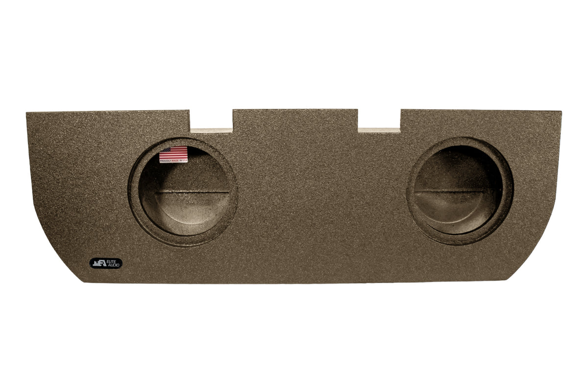 Elite Audio Dual 10" Sealed Subwoofer Box, Toyota Tundra CrewMax 2022+