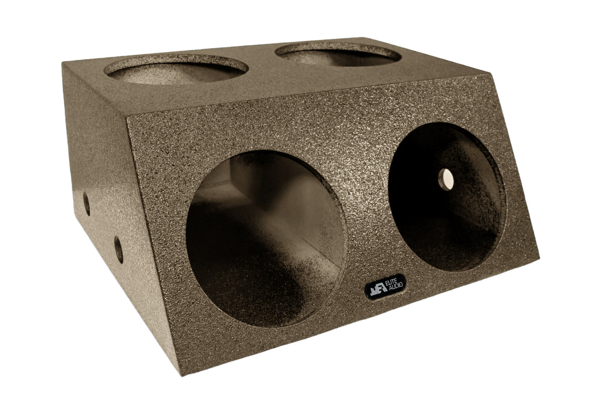 Elite Audio Quad 12" Angle Face Sealed Universal Subwoofer Box