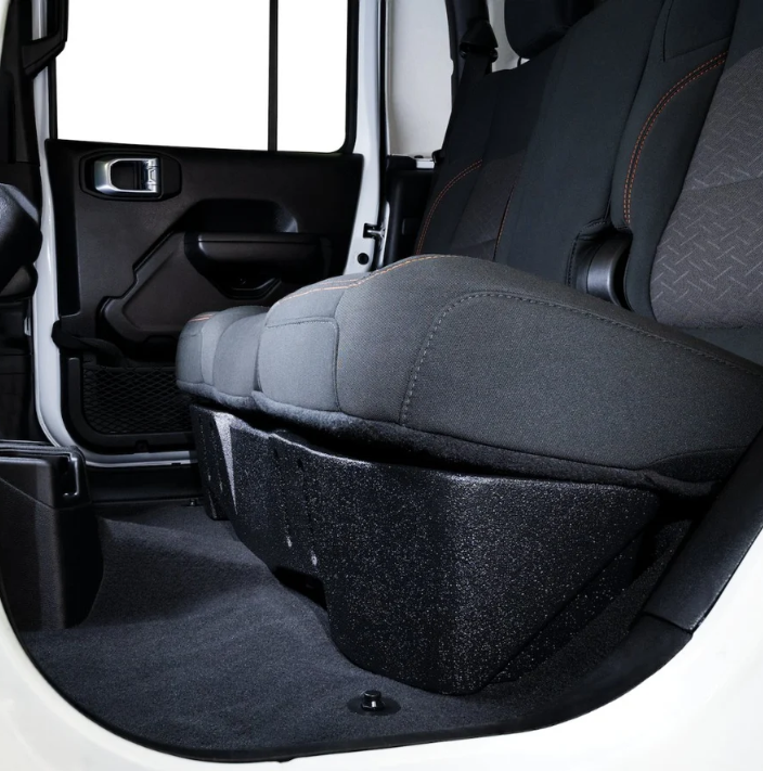 AudioControl TXJTD8 Jeep Gladiator JT 2020-2024 Dual 8" Under-Seat Vented Subwoofer Enclosure – 700W RMS / 1,000W Max Loaded Bass Box