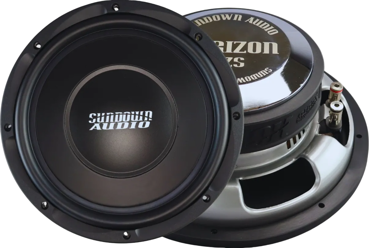 Sundown Audio SUN-HZS10D4 Horizon HZS 10″ 500W RMS 4-Ohm Dual Voice Coil Shallow Mount Subwoofer