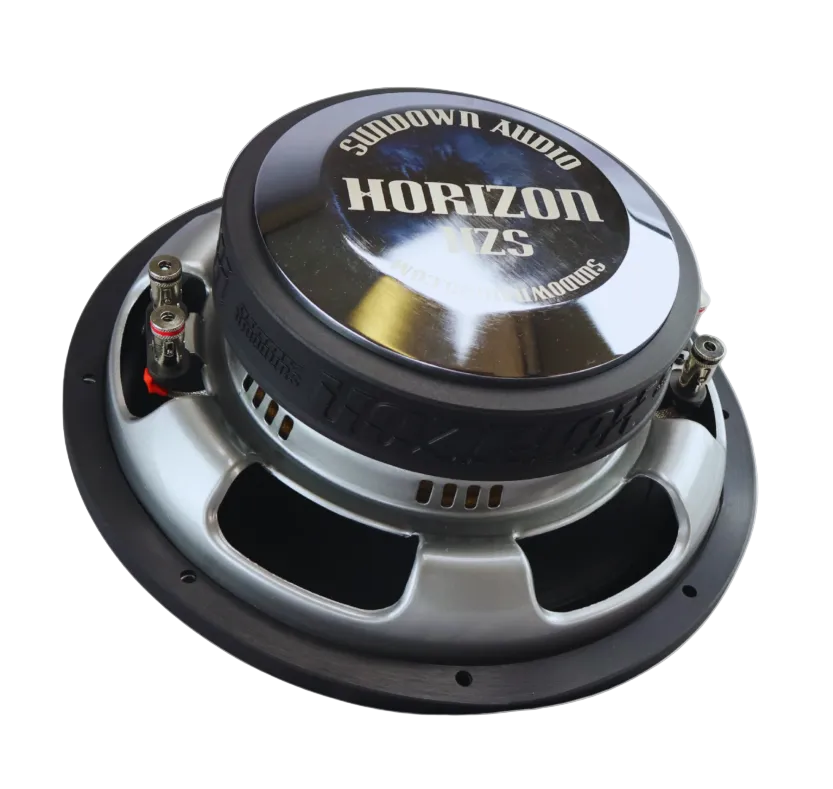Sundown Audio SUN-HZS10D4 Horizon HZS 10″ 500W RMS 4-Ohm Dual Voice Coil Shallow Mount Subwoofer
