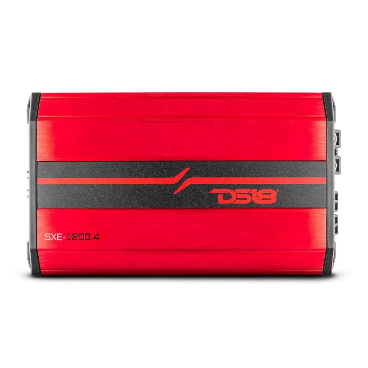 DS18 DS-SXE-1200.4/RD Full-Range Class AB 4-Channel Amplifier 1200 Watts Red DS18