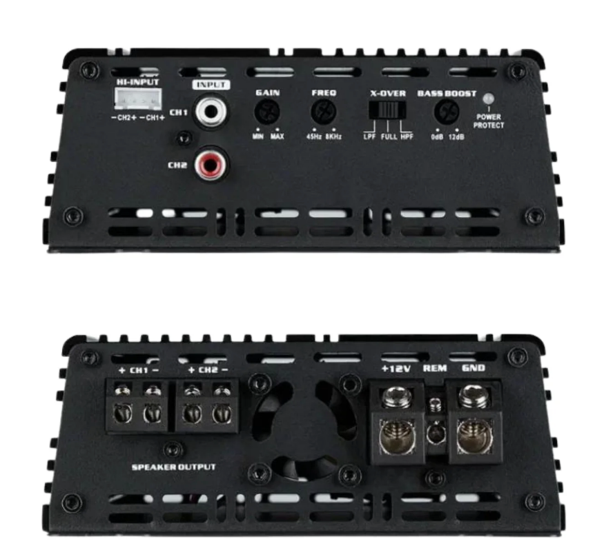 Deaf Bonce Apocalypse ATOM-500.2 PRO 500W 1-Ohm 2-Channel Class D Amplifier