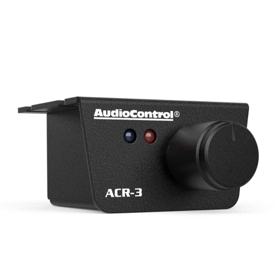 AudioControl ACR-3 Dash Remote – Works w/ D-6.1200, D-4.800, D-5.1300, D-5.800 & DM-Series DSP Amps