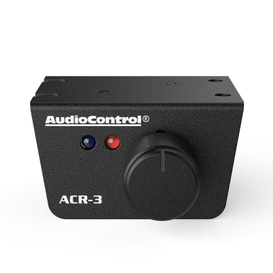 AudioControl ACR-3 Dash Remote – Works w/ D-6.1200, D-4.800, D-5.1300, D-5.800 & DM-Series DSP Amps