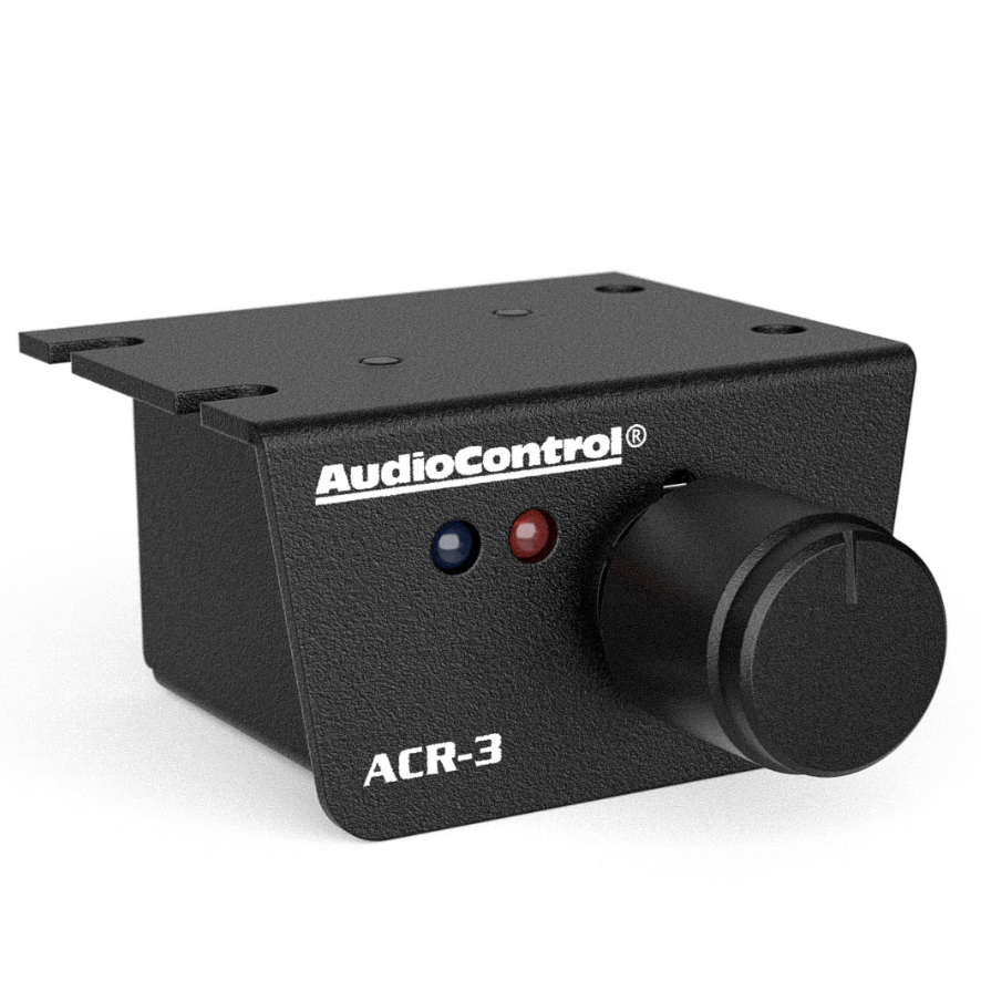 AudioControl ACR-3 Dash Remote – Works w/ D-6.1200, D-4.800, D-5.1300, D-5.800 & DM-Series DSP Amps