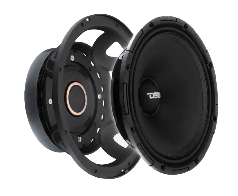 PROJECT360.84B  8” Mid-High 100.2 dB Loudspeaker - 300W RMS 4-Ohm w/Bullet- Rotating Recone Design For Quick Repair