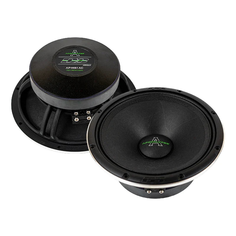 Deaf Bonce Apocalypse AP‑M81AC 8″ Mid‑Range Speakers – 300W RMS / 600W Max, 4‑Ohm Pair