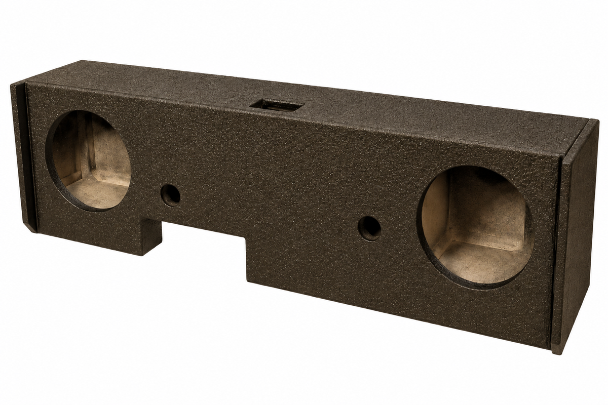 Elite Audio Dual 10" Ported Subwoofer Box, Silverado/Sierra Crew Cab 2014-2018
