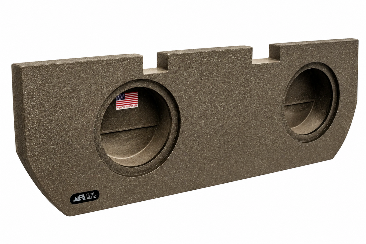 Elite Audio Dual 10" Sealed Subwoofer Box, Toyota Tundra CrewMax 2022+
