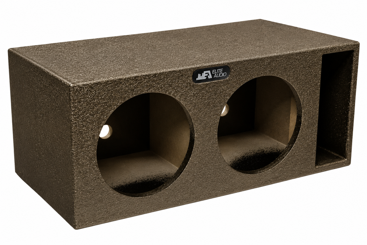 Elite Audio Dual 10" Ported XL SPL Universal Subwoofer Box