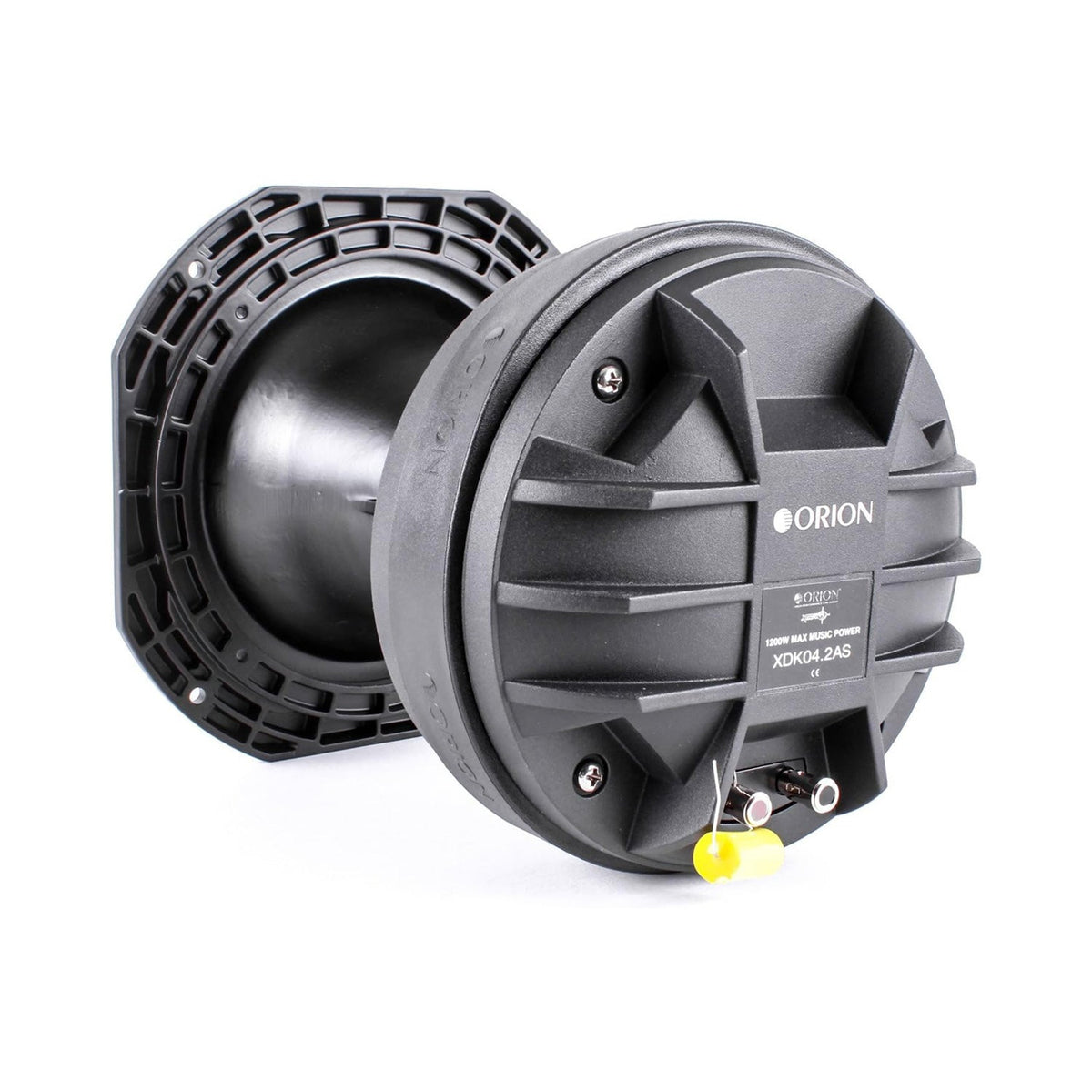 ORION XDK04.2AS 3" Voice Coil Compression Driver paired with an expertly crafted aluminum horn