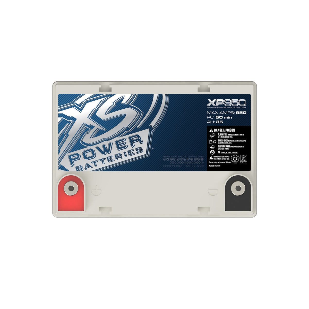 XS Power XS-XP950 XSPOWER XP950 12V BCI Group U1R, AGM Secondary Battery