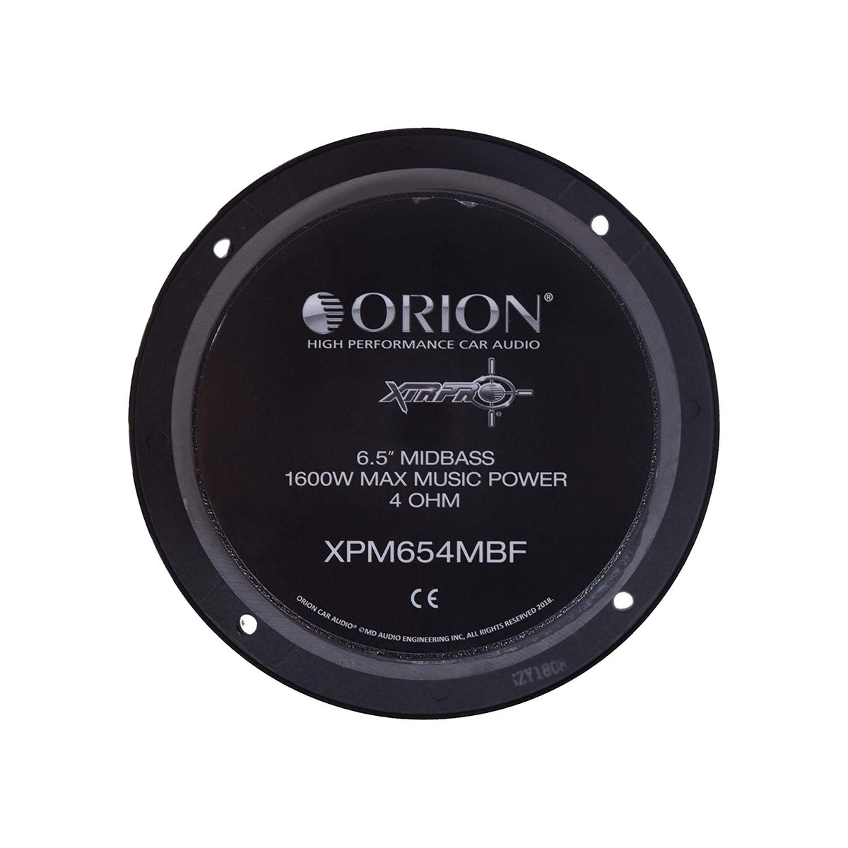 ORION XPM654MBF 6.5" Midbass Speakers 1600 Watts