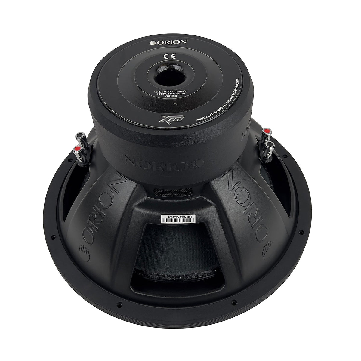 Orion XTR154D 15" XTR Series 750W RMS / 3000W MAX Subwoofer Dual 4-Ohm