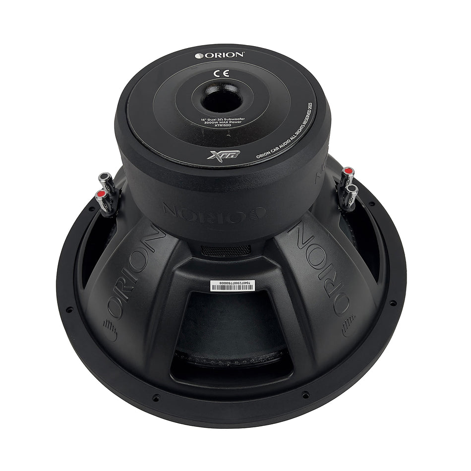 Orion XTRPRO152D 15″ XTR PRO Series Subwoofer – 2000W RMS / 8000W Max, Dual 2‑Ohm Car Audio Subwoofer