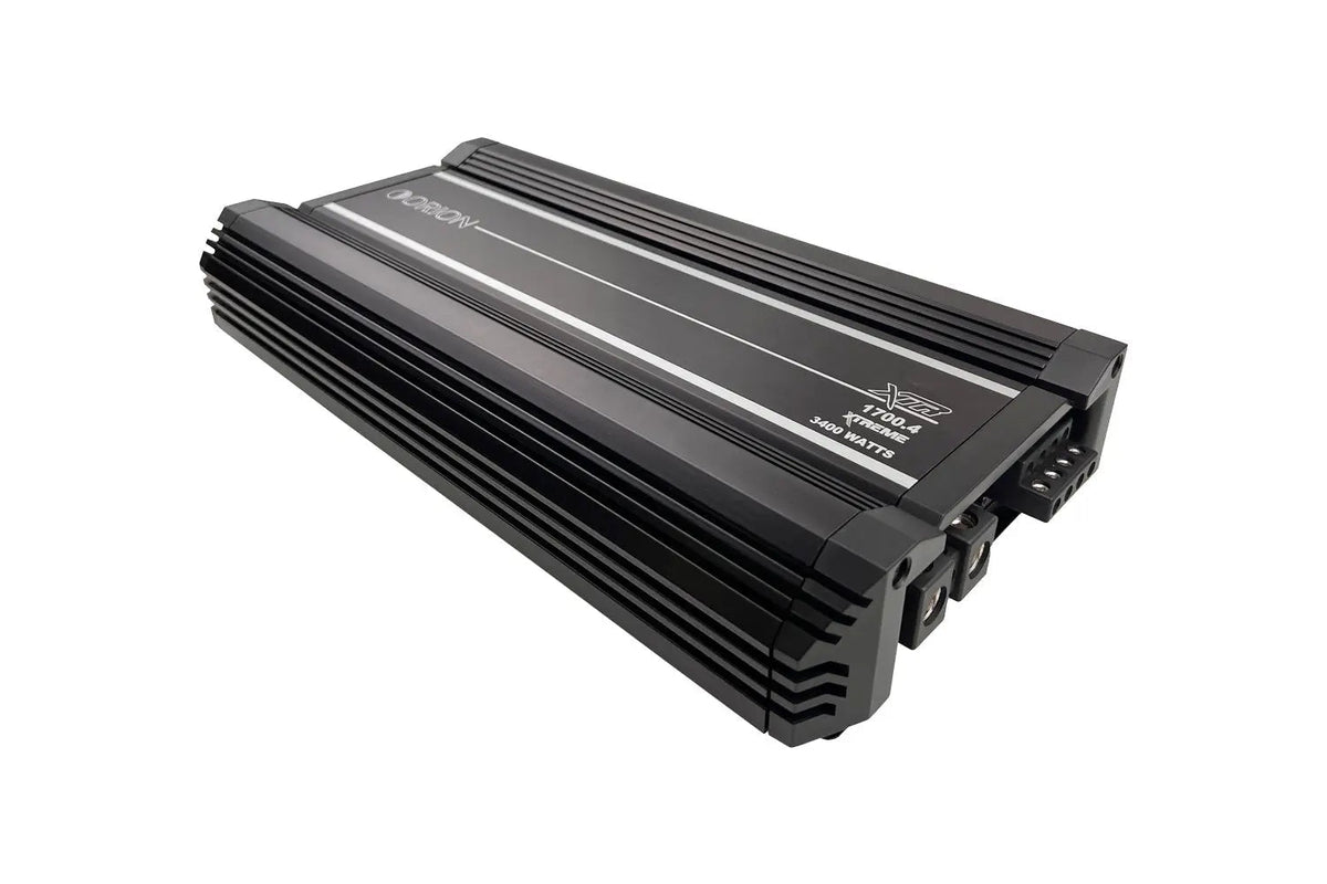 Orion XTR1700.4 1700W RMS 4-Channel Class AB Car Amplifier – High Power Full Range, Bass Boost, Adjustable Crossovers
