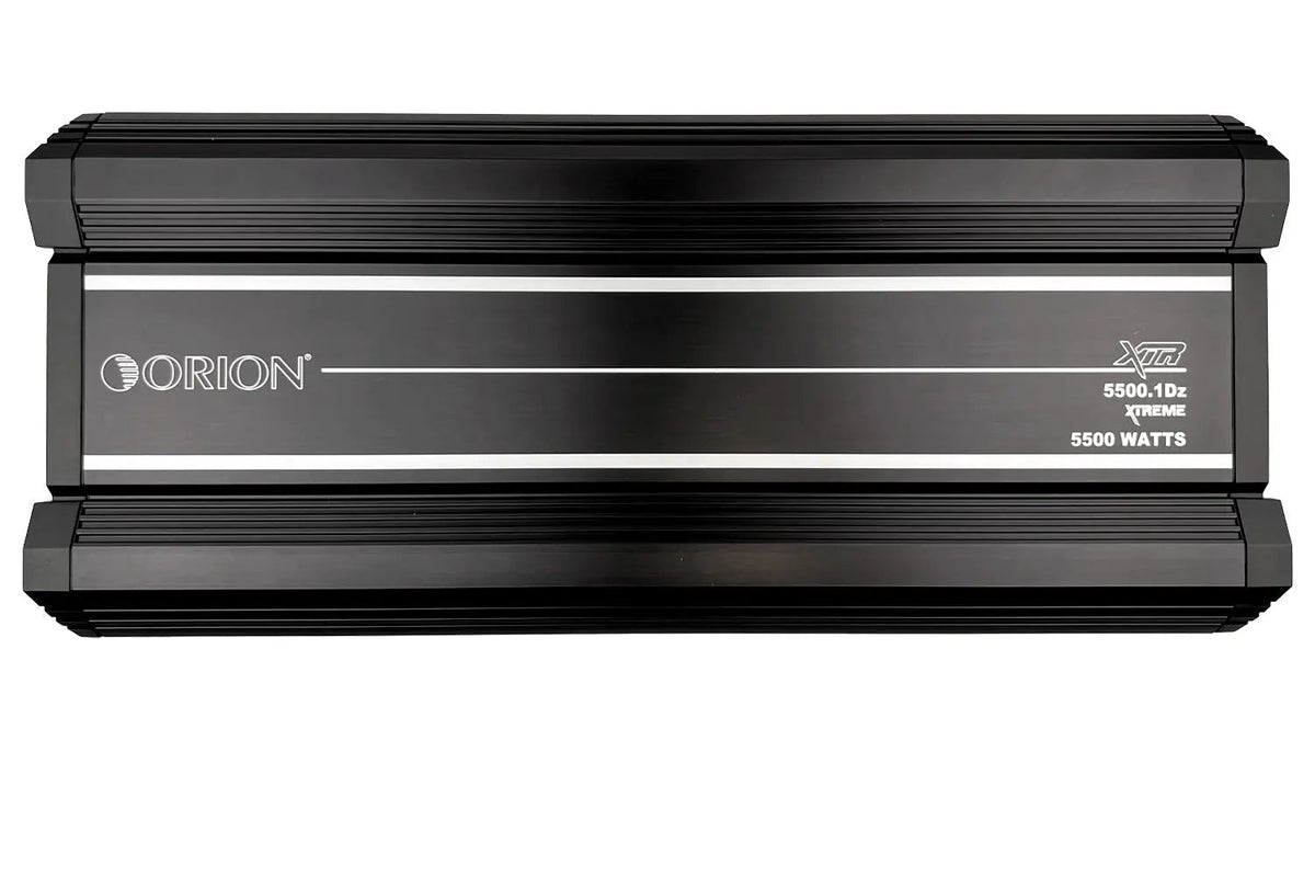 Orion XTR5500.1DZ 5500W RMS Monoblock Class D Car Amplifier – 1 Ohm Stable, Bass Boost, Low-Pass Crossover