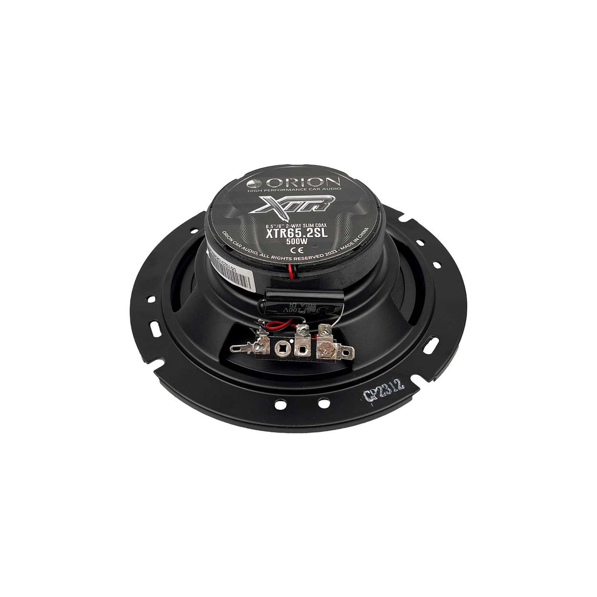 ORION XTR65.2SL 6.5" 2-Way Coaxial Shallow Speakers 500 Watts