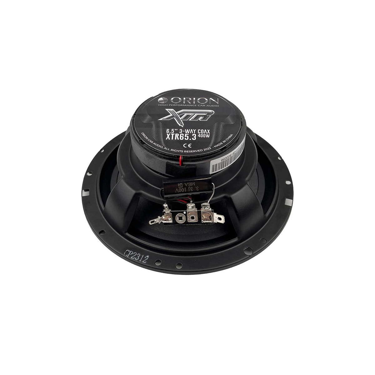 ORION XTR65.3 6.5" 3-Way Coaxial Speakers 400 Watts