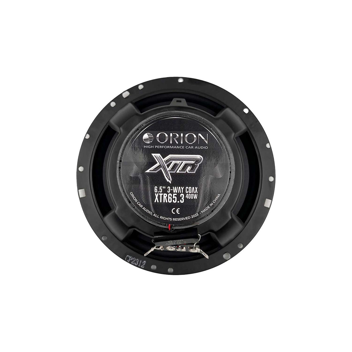 ORION XTR65.3 6.5" 3-Way Coaxial Speakers 400 Watts