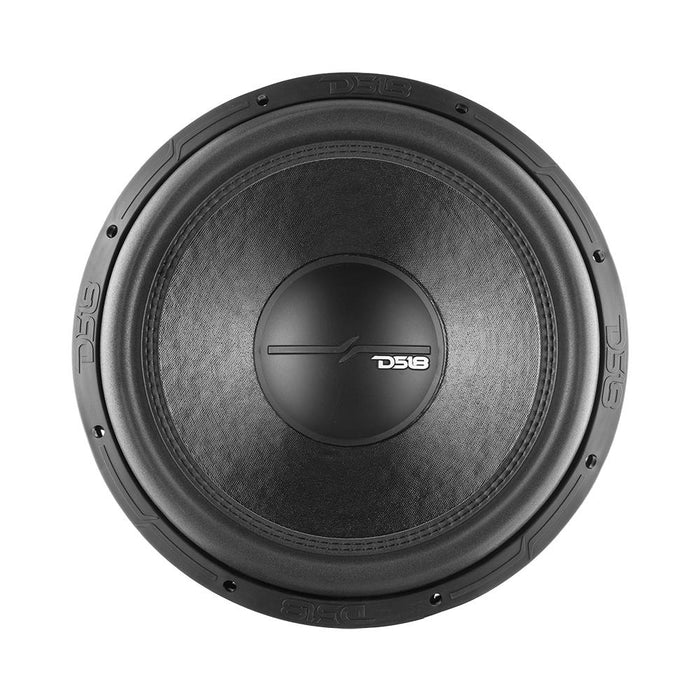 DS18 ZR15.2D 15" ZR Series Subwoofer 750W RMS Dual 2‑Ohm DVC