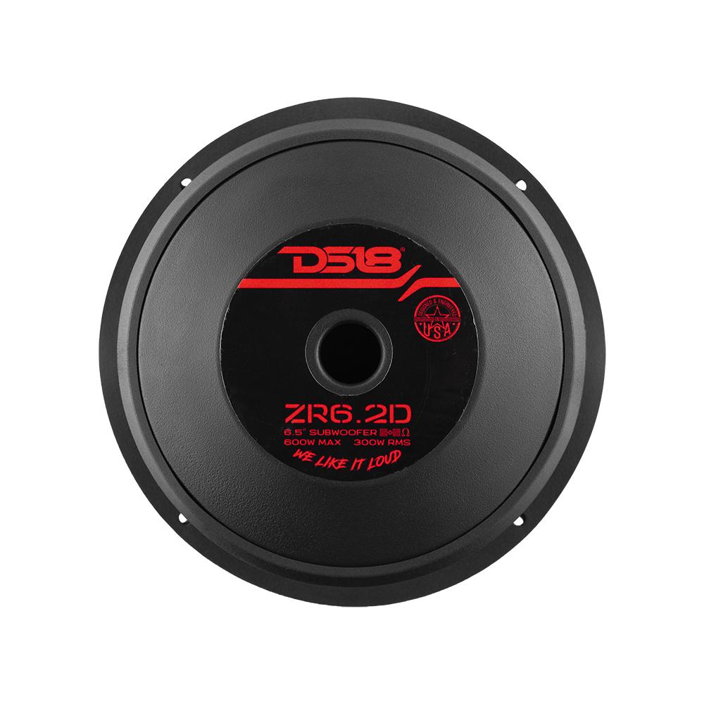 DS18 DS-ZR6.2D ELITE-Z 6 Inch Subwoofer with 1000W Watts DVC 2-Ohm DS18