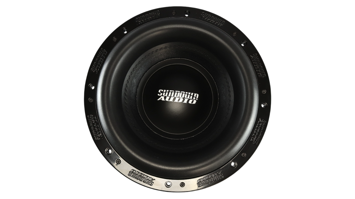 Sundown Audio ZV712D2 Z-Series v.7 12" Subwoofer - Dual 2-Ohm, 3.3" Voice Coil, 42mm Linear Excursion