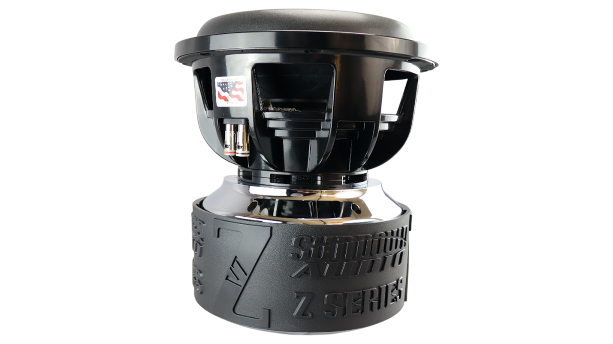 Sundown Audio ZV712D2 Z-Series v.7 12" Subwoofer - Dual 2-Ohm, 3.3" Voice Coil, 42mm Linear Excursion